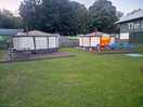 We were set up in the yurt on the right