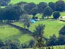 Our camp from the hills