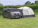 Our new camper awning at south view