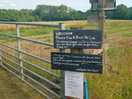 Sign on the way in