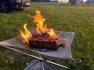 Campfire an smores with the kids