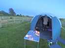 Our tent for the night. plot #8.