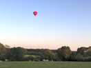 Good weather for flying over kings oak farm