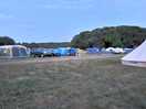 View of campsite from bridal path