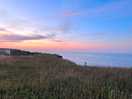 Sunset over the sea