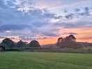 Sunset over irongorge campsite