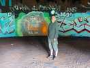 Inside the old fuel storage tank building