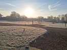 Early morning on site