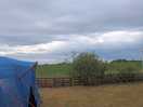 Behind the camp site