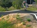 Next door to campsite is awesome park for all ages