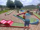Great mini golf to do with the children free of charge