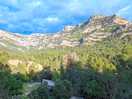Penyagalera and the site viewed from above the site