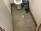 Dirty toilet.