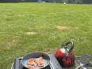 Peaceful breakfast