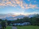 Sunset at campsite