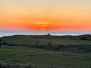 Sunset view from our pitch