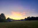 Sunset was beautiful