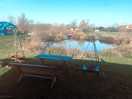 View from the huts doors