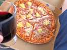 Pizza bought on site. saturdays only i believe. had the breakfast bap too nice and tasty.