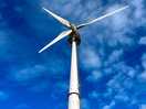 Wind turbine near pod