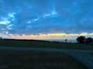 Sunset from the pitch