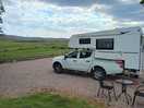 Nice size plot for our ranger demountable camper