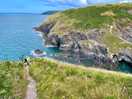 Views along the coastal path walk