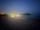 Late night swim