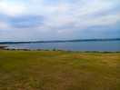 View over loch ryan to stranraer.