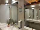 The bathroom