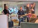 Easter entertainment. strum and bass