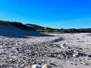 La spiaggia a due passi dal campeggio foz
