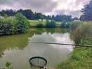 Fishing lakes right next to the campsite
