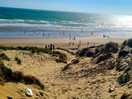 In the the sand dunes