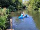 Kayak on the river