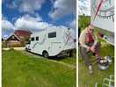 Unser camper mit dem guten platz