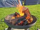 Firepit that was rented from the site