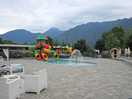 Play area and kids swimming pool