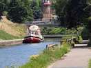 Cycling back to les portes dalsace along the marn au rhin canal path