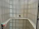 Inside the showers, lovely and hot