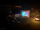 Little movie night for all the kids on site