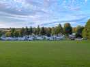 View of the site from the dog walking field
