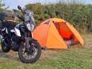Solo camping on a tour of wales.
