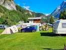 Platz in richtung berge
