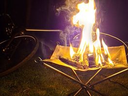 Raised campfire