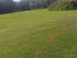 Camping field and children’s play area