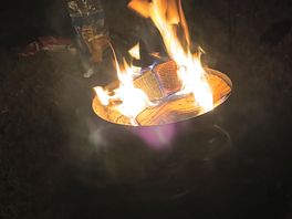 Relax with log burner