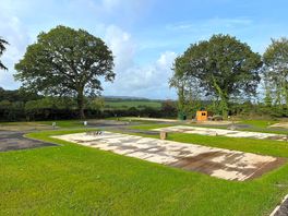 Hardstanding pitch with views