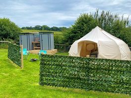 Semi private zone exclusively for Hedgerow Hideout.