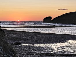 Porthcothan sunset